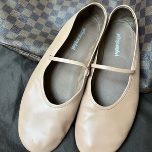 Jeffrey Campbell Nude Ballet Flats
